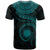 Marshall Islands Polynesian T Shirt Marshall Islands Waves (Turquoise) - Polynesian Pride