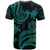 Palau Custom T Shirt Polynesian Turtle With Pattern - Polynesian Pride