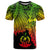 Vanuatu Polynesian Custom T Shirt Tribal Wave Tattoo Reggae Unisex Reggae - Polynesian Pride