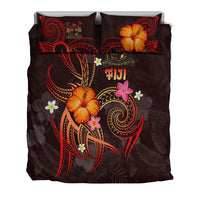 Fiji Polynesian Bedding Set - Legend of Fiji (Red) - Polynesian Pride