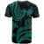 Hawaii T-Shirt - Polynesian Turtle With Pattern