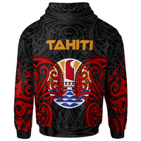 Tahiti Polynesian Hoodie Tahitians Spirit - Polynesian Pride