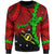 Papua New Guinea Southern Highlands Province Polynesian Custom Personalised Sweater - Tribal Wave Tattoo Unisex Red - Polynesian Pride