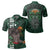 Hawaii Football Polynesian Warrior Polo Shirt July Style Unisex Green - Polynesian Pride
