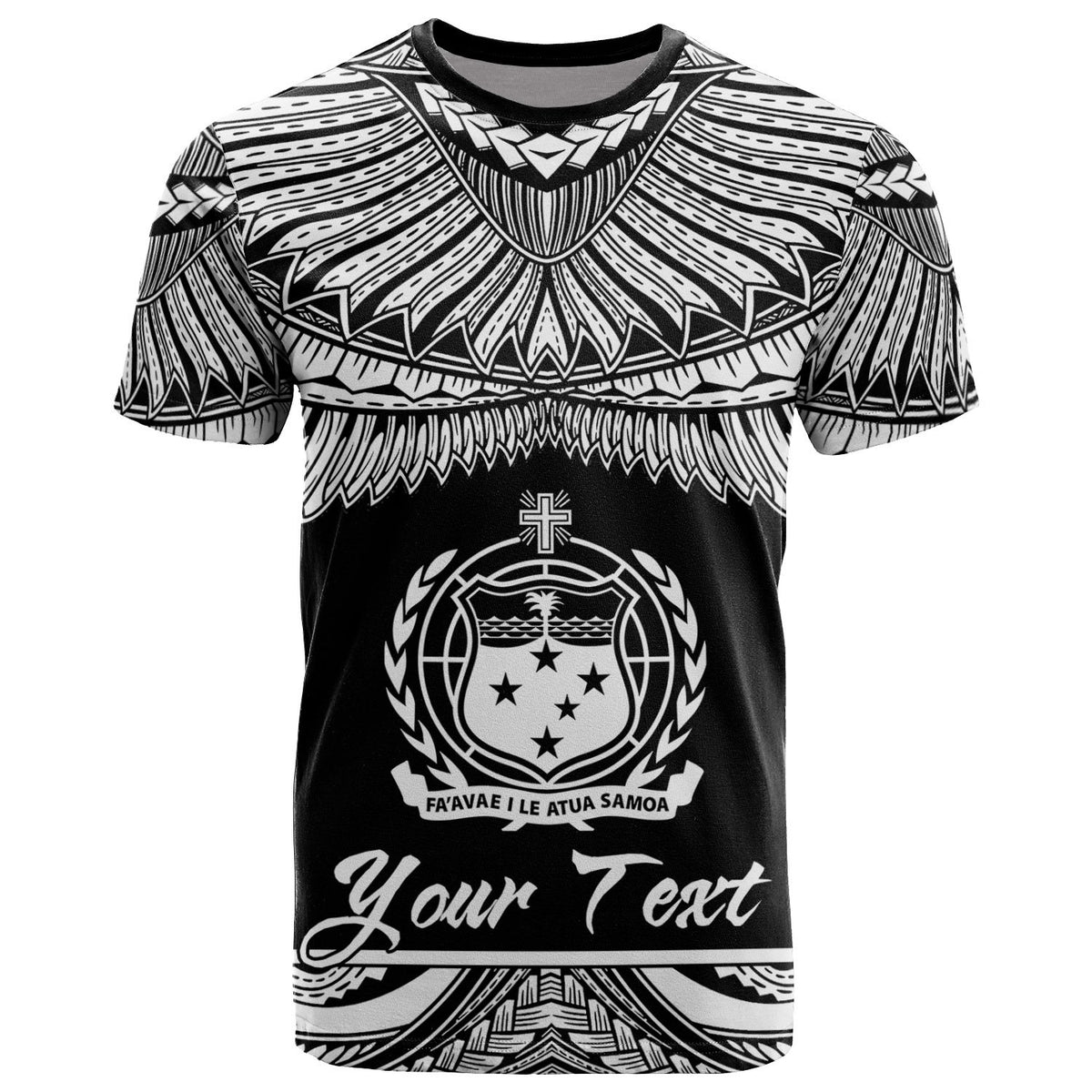 Samoa Polynesian Custom T Shirt Samoa Pride White Version Unisex White - Polynesian Pride