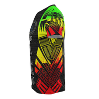 Palau T Shirt Palau Seal Polynesian Tattoo Reggae Style - Polynesian Pride