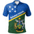 Solomon Islands Independence Day Flag Design Polo Shirt Unisex Blue - Polynesian Pride