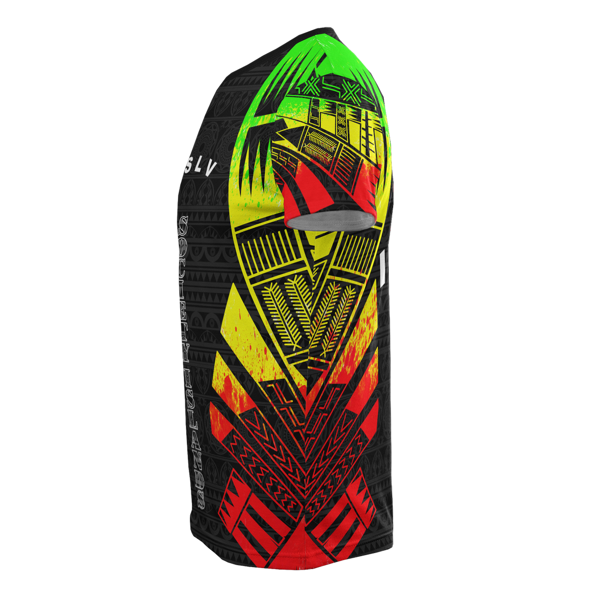 Society Islands T Shirt Society Islands Flag Polynesian Tattoo Reggae Style - Polynesian Pride