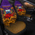 Samoa Car Seat Covers - Hibiscus With Tribal - LT12 - Polynesian Pride