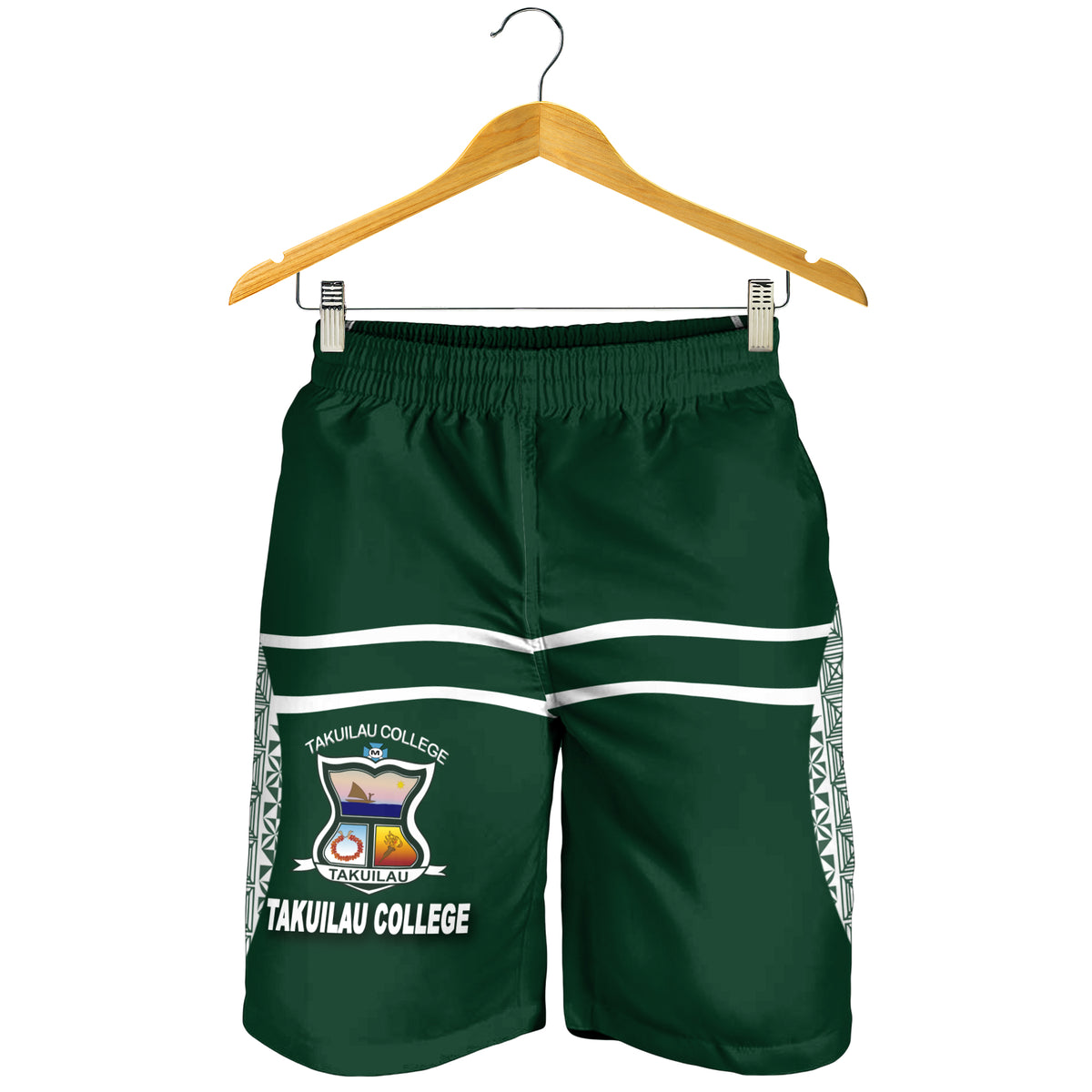 Takuilau College Tongan Patterns Men Short - LT12 - Polynesian Pride