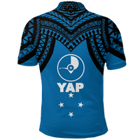 Custom Micronesia Yap Proud Yapese Polo Shirt LT12 - Polynesian Pride