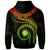 Marshall Islands Polynesian Custom Zip up Hoodie Marshall Islands Waves (Reggae) - Polynesian Pride