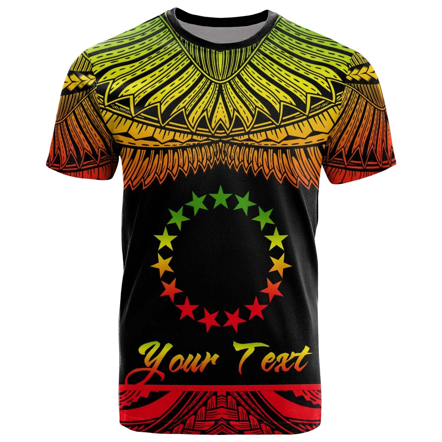 Cook Islands Polynesian Custom T Shirt Polynesian Pride Reggae Version Unisex Art - Polynesian Pride