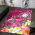fiji-custom-personalised-area-rug-turtle-plumeria-pink