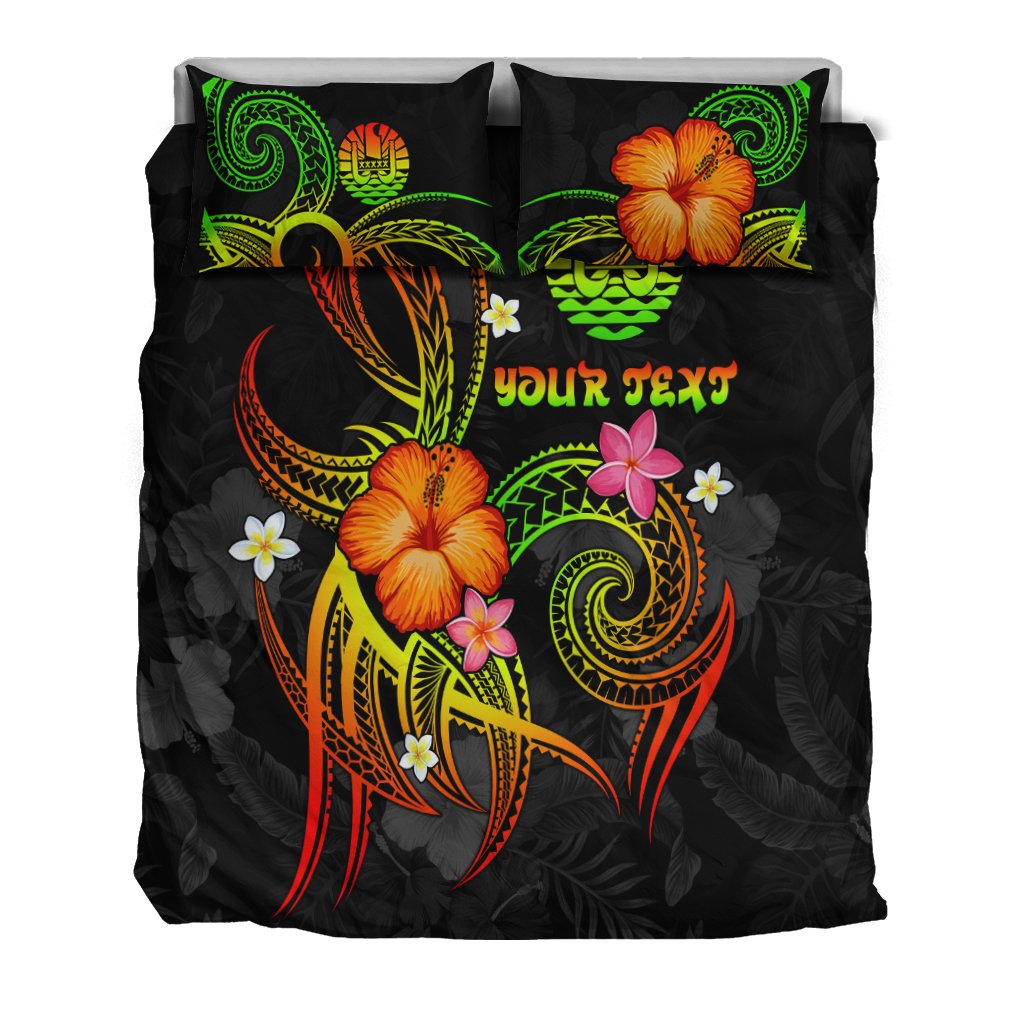 Polynesian Tahiti Personalised Bedding Set - Legend of Tahiti (Reggae) - Polynesian Pride