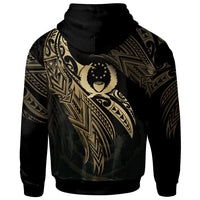 Pohnpei Polynesian Hoodie Legend Gold Version - Polynesian Pride