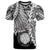 Northern Mariana Islands Polynesian Custom T Shirt Tribal Wave Tattoo White Unisex White - Polynesian Pride