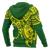 Cook Islands Polynesian Zip up Hoodie Polynesian Turtle - Polynesian Pride