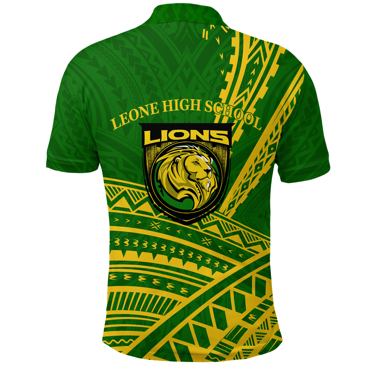 Leone High School Pride Polo Shirt LT12 - Polynesian Pride