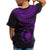 Marshall Islands Polynesian Custom T Shirt Marshall Islands Waves (Purple) - Polynesian Pride