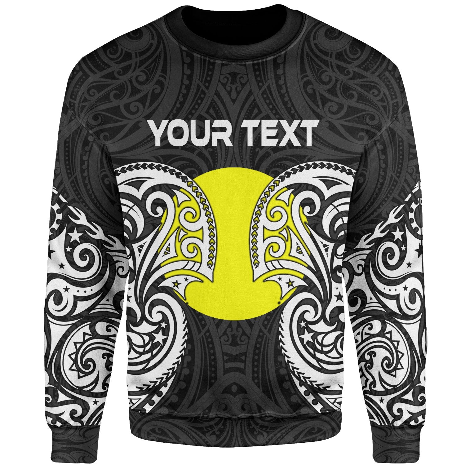 Palau Polynesian Custom Personalised Sweater - Spirit Style White Unisex White - Polynesian Pride