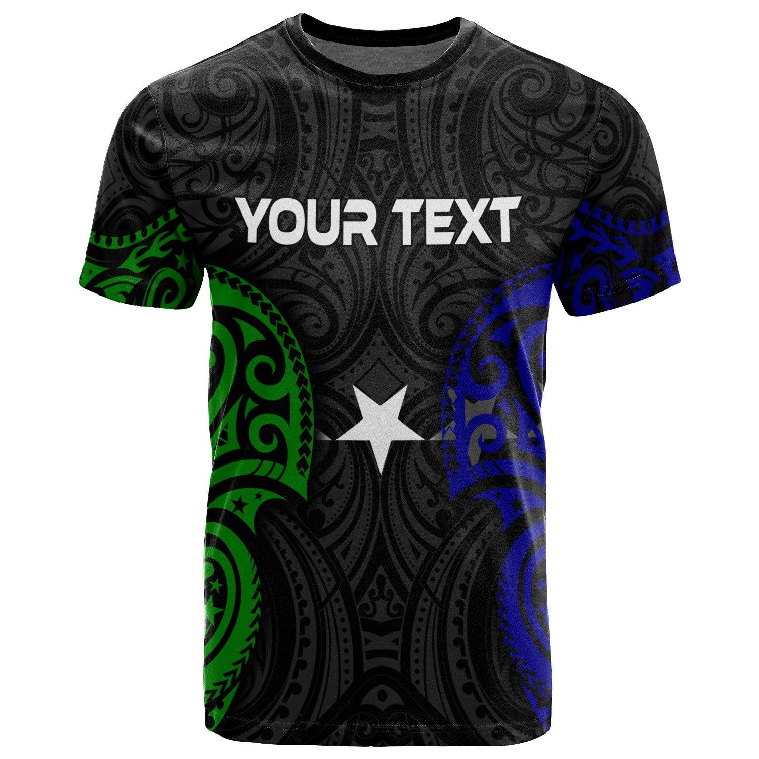 Palau Aimeliik Polynesian Custom T Shirt Palau Spirit Unisex Black - Polynesian Pride
