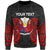 Philippines Polynesian Custom Personalised Sweater - Spirit Style Unisex Black - Polynesian Pride