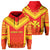 Hawaii Kanaka Polynesian Hoodie Active Unisex Red - Polynesian Pride
