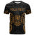Tahiti Polynesian Custom T Shirt Tahiti Spirit Gold Unisex Gold - Polynesian Pride
