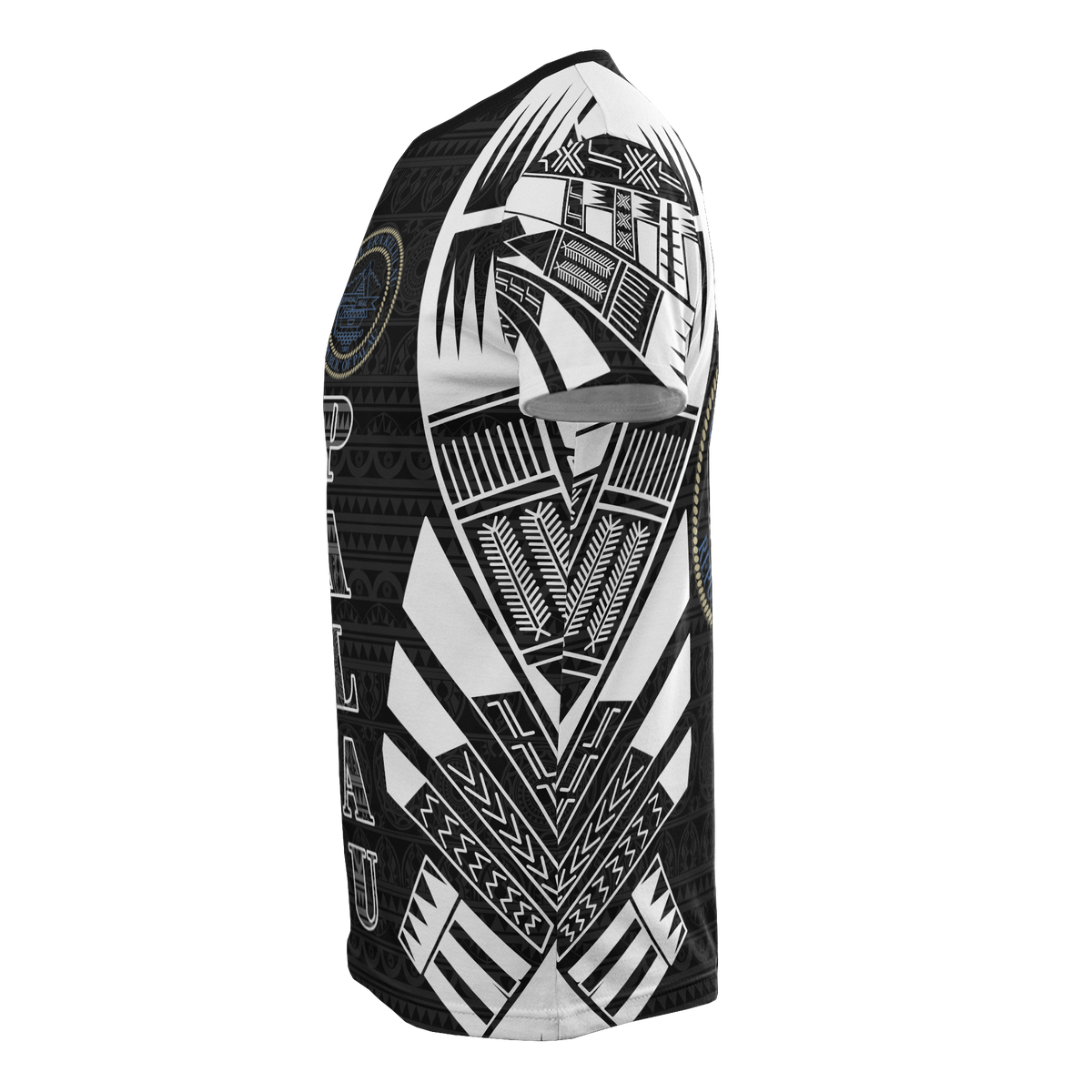Palau T Shirt Palau Seeal Polynesian Tattoo Style - Polynesian Pride
