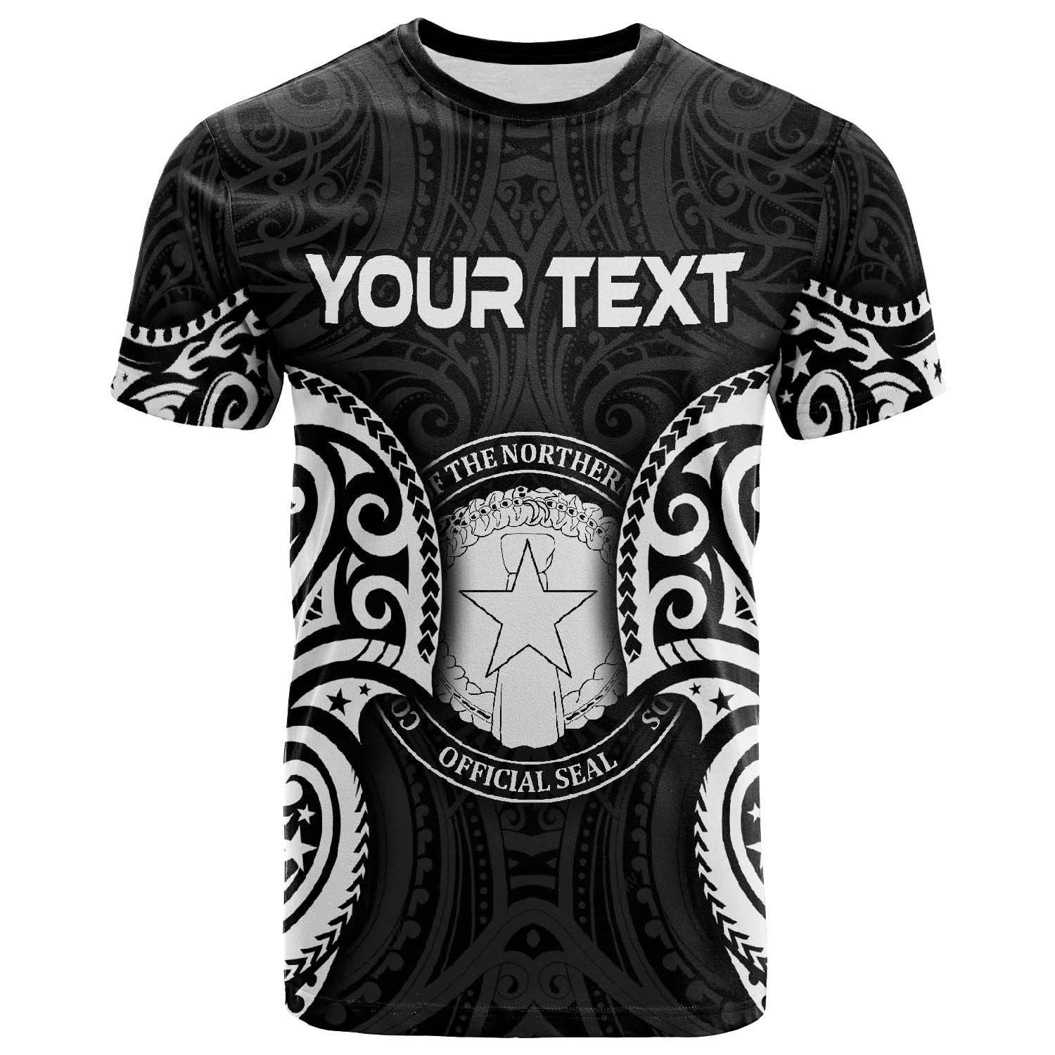 Northern Mariana Islands Polynesian Custom T Shirt CNMI Spirit White Unisex White - Polynesian Pride