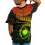 Marshall Islands Polynesian Custom T Shirt Marshall Islands Waves (Reggae) - Polynesian Pride