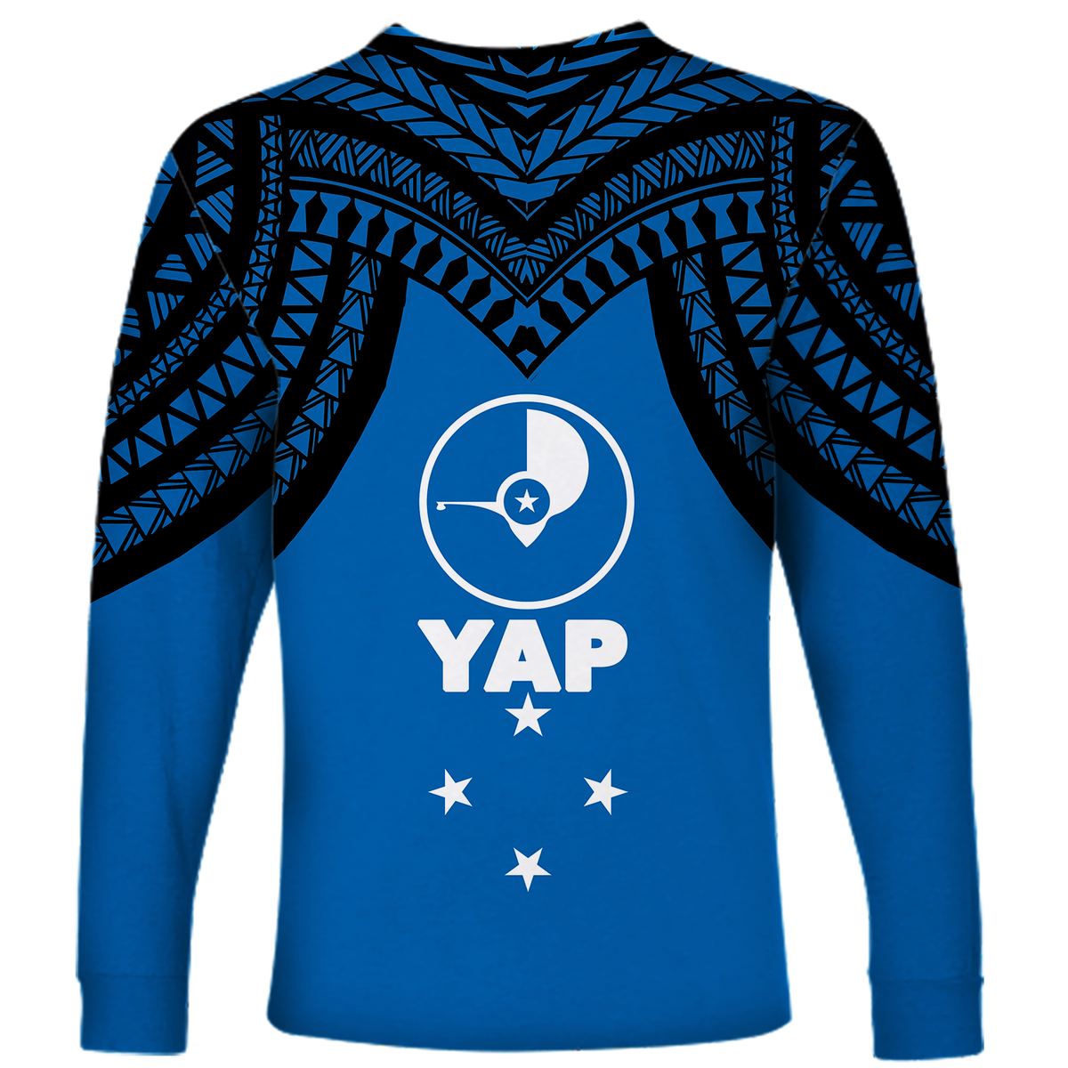 (Custom Personalised) Micronesia Yap - Proud Yapese Long Sleeve Shirt - LT12 - Polynesian Pride