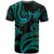 Guam T-Shirt - Polynesian Turtle With Pattern
