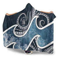 Niue Polynesian Hooded Blanket - Ocean Style - Polynesian Pride