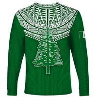 (Custom Personalised) Norfolk Islands Pine Tree Long Sleeve Shirt - LT12 - Polynesian Pride