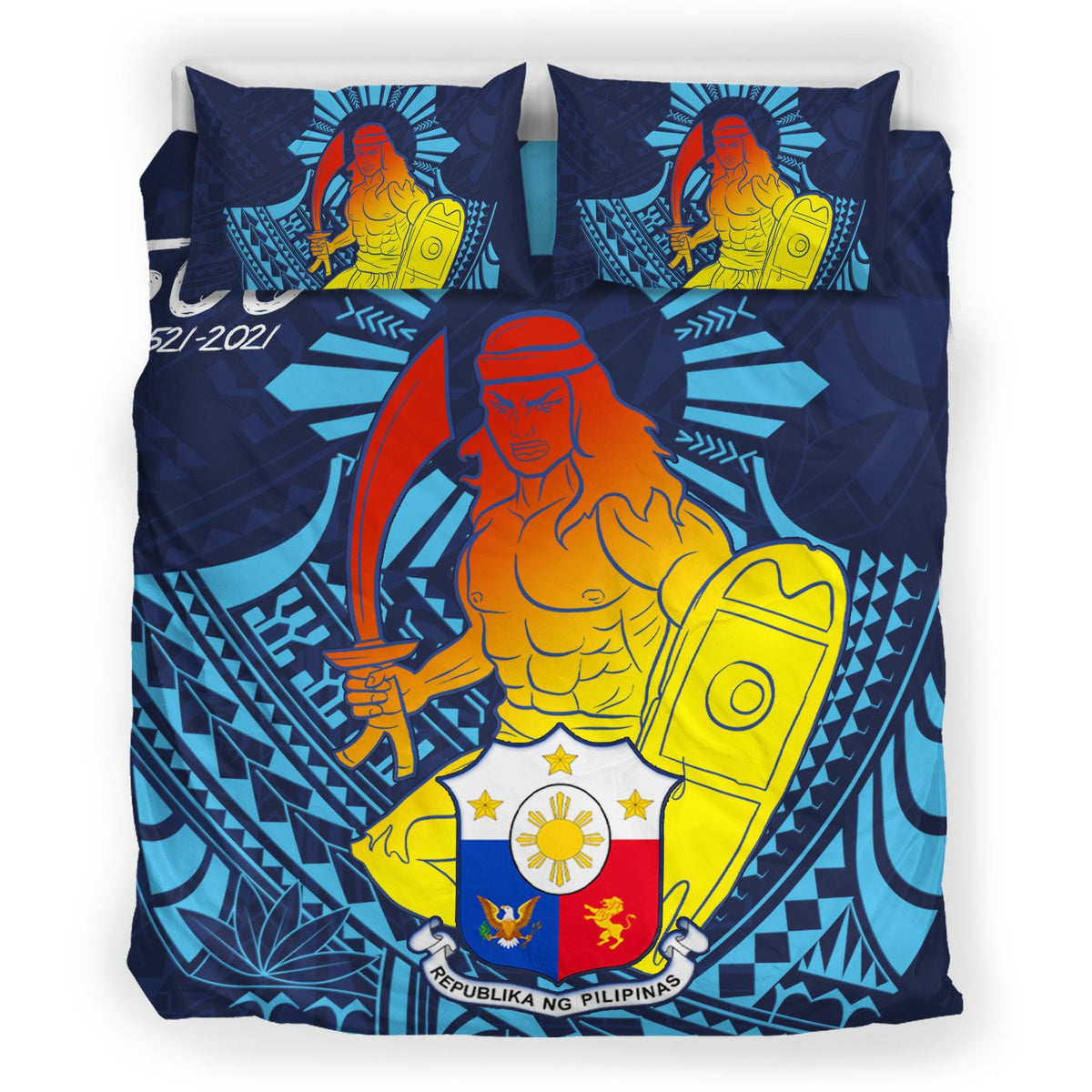 Philippines Bedding Set - King Lapu Lapu - Polynesian Pride