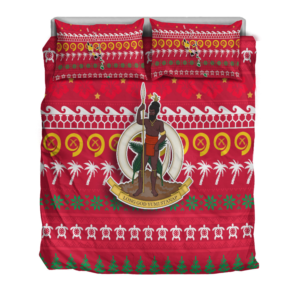 Vanuatu Christmas Bedding Set - Ugly Christmas - LT12 - Polynesian Pride