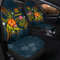 Tuvalu Polynesian Car Seat Covers - Legend of Tuvalu (Blue) - Polynesian Pride