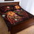 Nauru Polynesian Quilt Bed Set - Legend of Nauru (Red) - Polynesian Pride