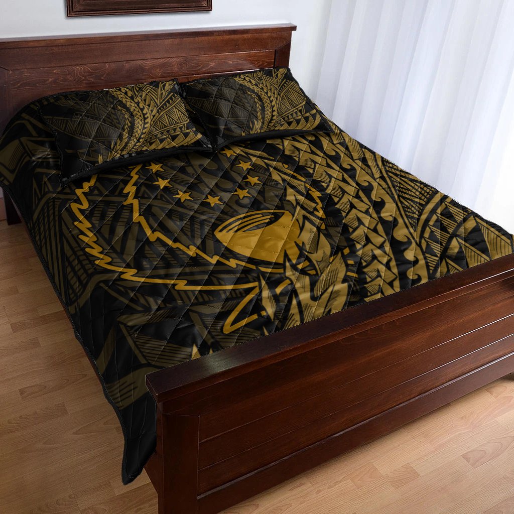 Pohnpei Quilt Bed Set - Wings Style - Polynesian Pride