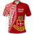 Custom Kolisi Tonga Atele Polo Shirt Tongan Tribal LT12 Unisex Red - Polynesian Pride