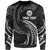 Tahiti Polynesian Custom Personalised Sweater - White Tribal Wave Unisex White - Polynesian Pride