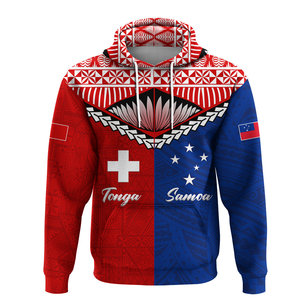 Tonga Combine Samoa Pride Hoodie LT12 - Polynesian Pride