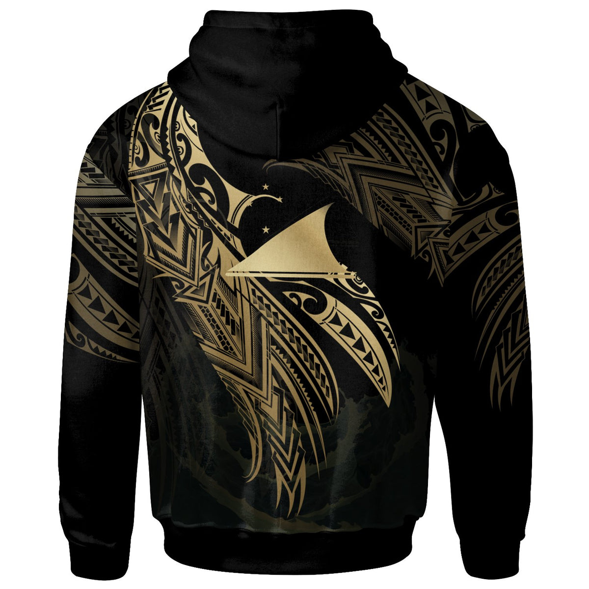 Tokelau Polynesian Hoodie Legend Gold Version - Polynesian Pride