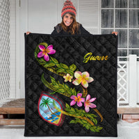 Guam Polynesian Quilt - Plumeria Tribal - Polynesian Pride