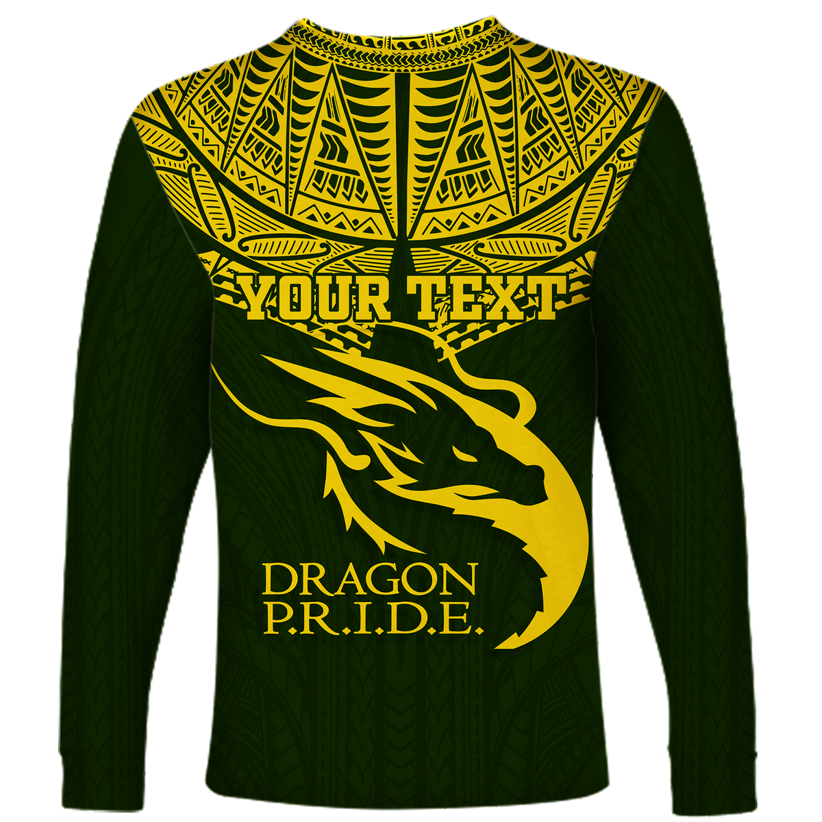 (Custom Personalised) Hawaii Honokaa High & Intermediate School Long Sleeve Shirt - LT12 - Polynesian Pride