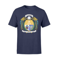 Nauru T Shirt Nauru Coat of Arm - Polynesian Pride