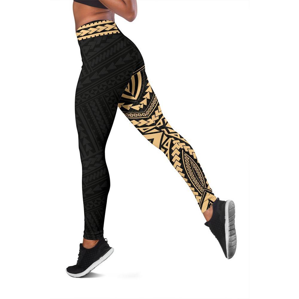 Polynesian Women's Leggings - Rising 10th - Polynesian Pride