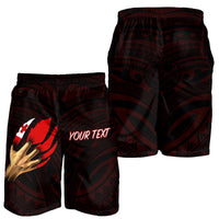 Tonga Personalised Men's Short - Tonga In Me (Red) - Polynesian Pride